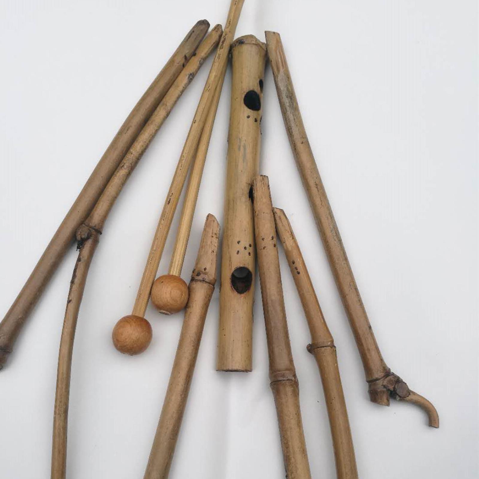 Musical Instrument Diy For Kids - Handmade Vietnamese Xylophone Bamboo Percussion Instrument