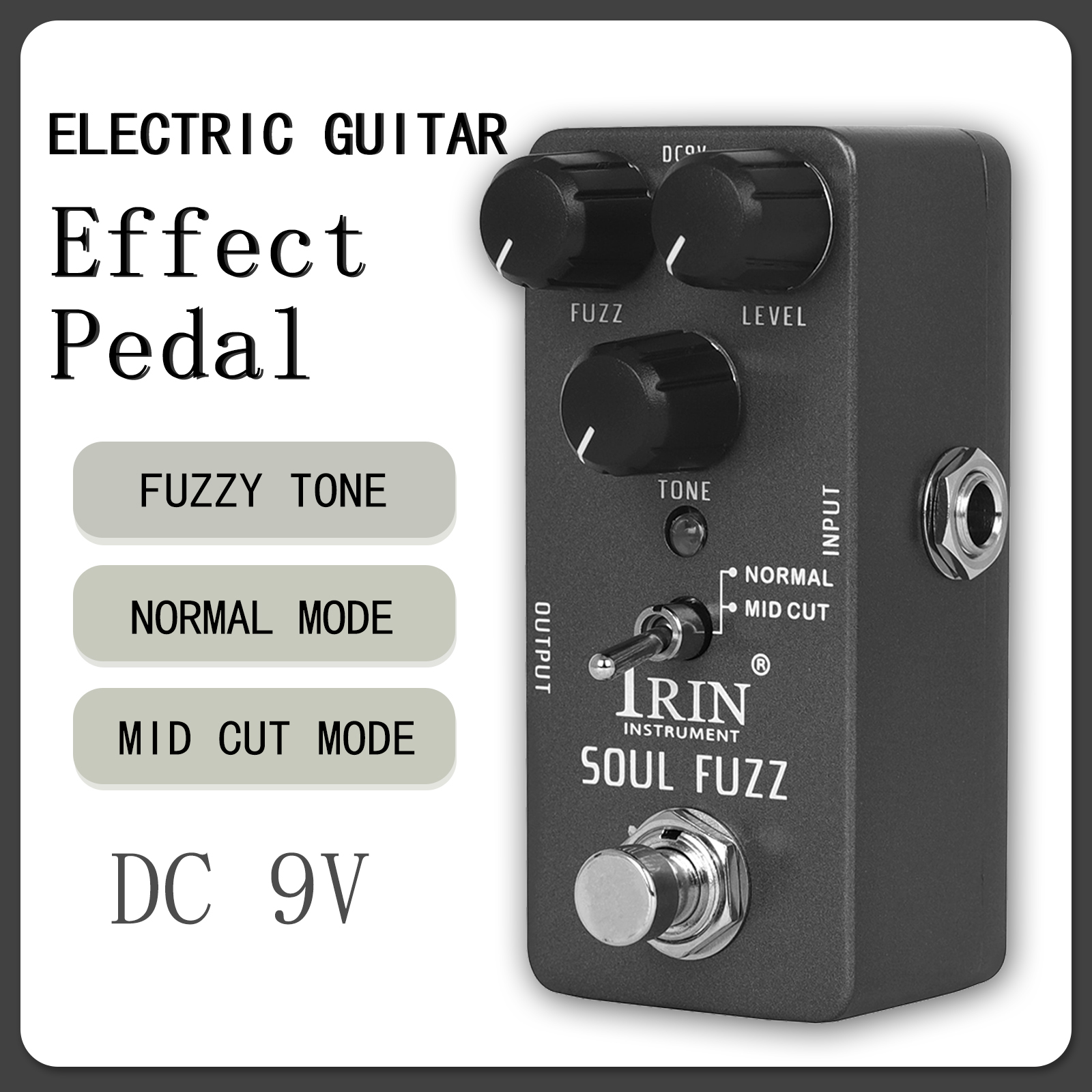 Celesta Musical Instrument - IRIN RS-11 Soul Fuzz Guitar Effect