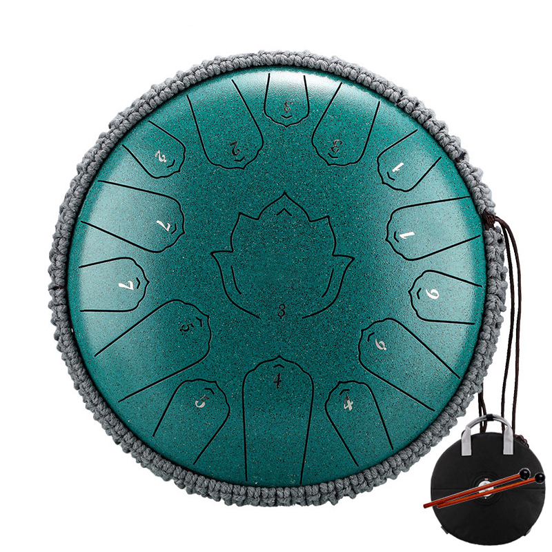 Tongue Drum Steel - Hluru Glucophone Steel Tongue Drum 13