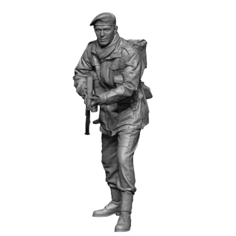 Bagpipe Practice Chanter - 1/16 Scale Die Cast Resin Figure