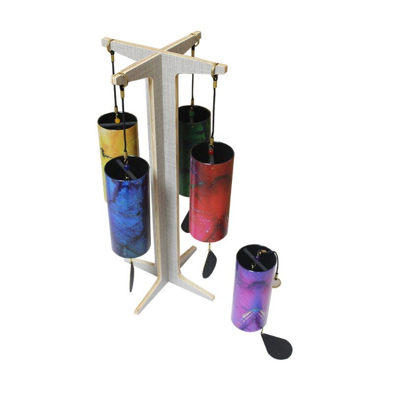 Musical Instrument Sounds - Chime Stand, One Piece, Wooden Material,