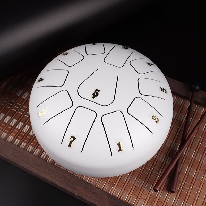 Tongue Drum Steel - 8 Inch Tongue Drum Professional Yoga