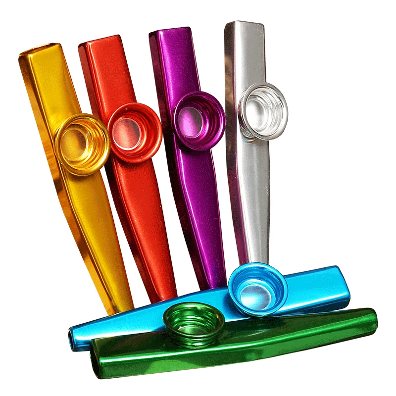 Musical Instrument Kazoo - Metal Kazoo Lightweight Portable For Beginner