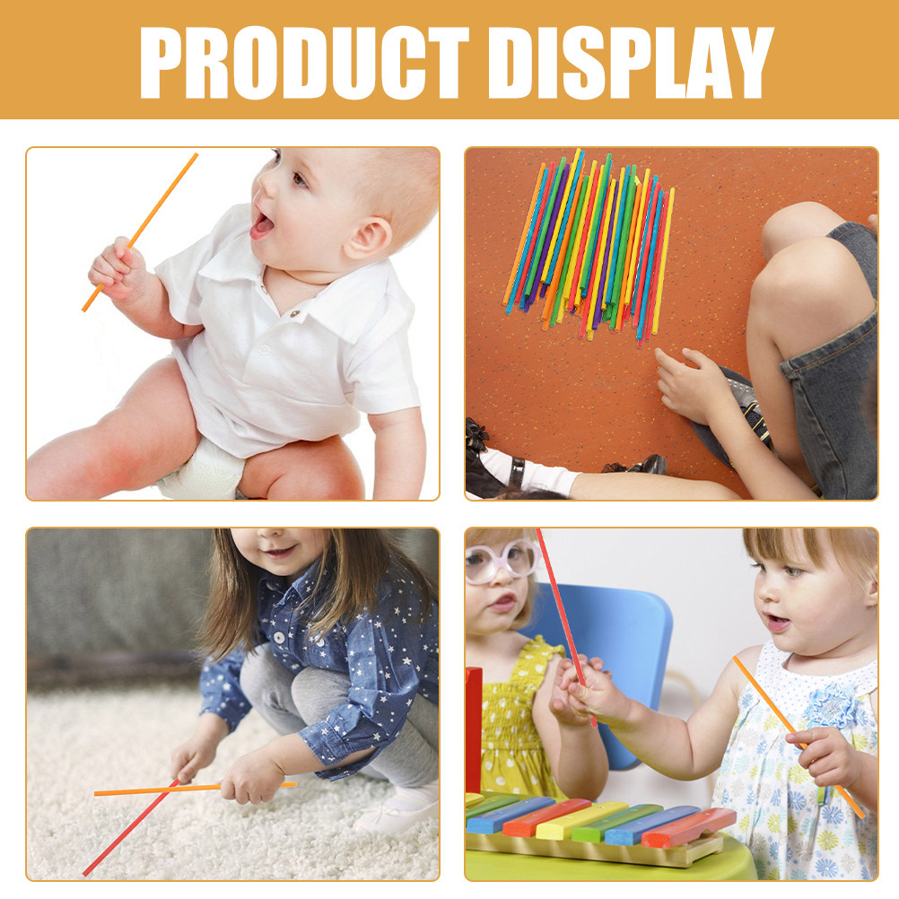 Musical Instrument Diy For Kids - 100pcs Colorful Kids DIY Musical Instruments