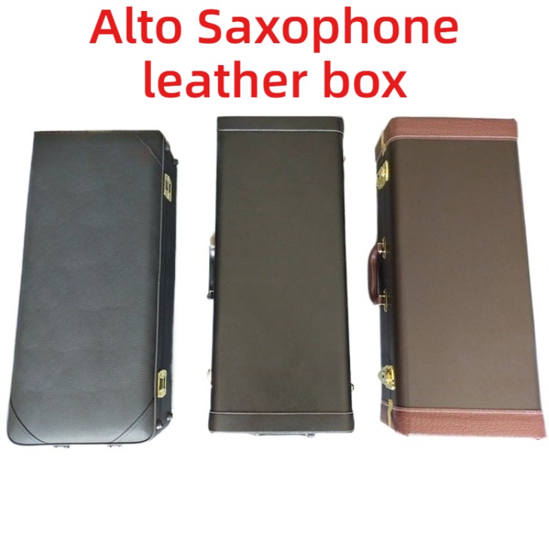 Musical Instrument Sounds - Leather Alto Saxophone Case Drop-proof Shockproof