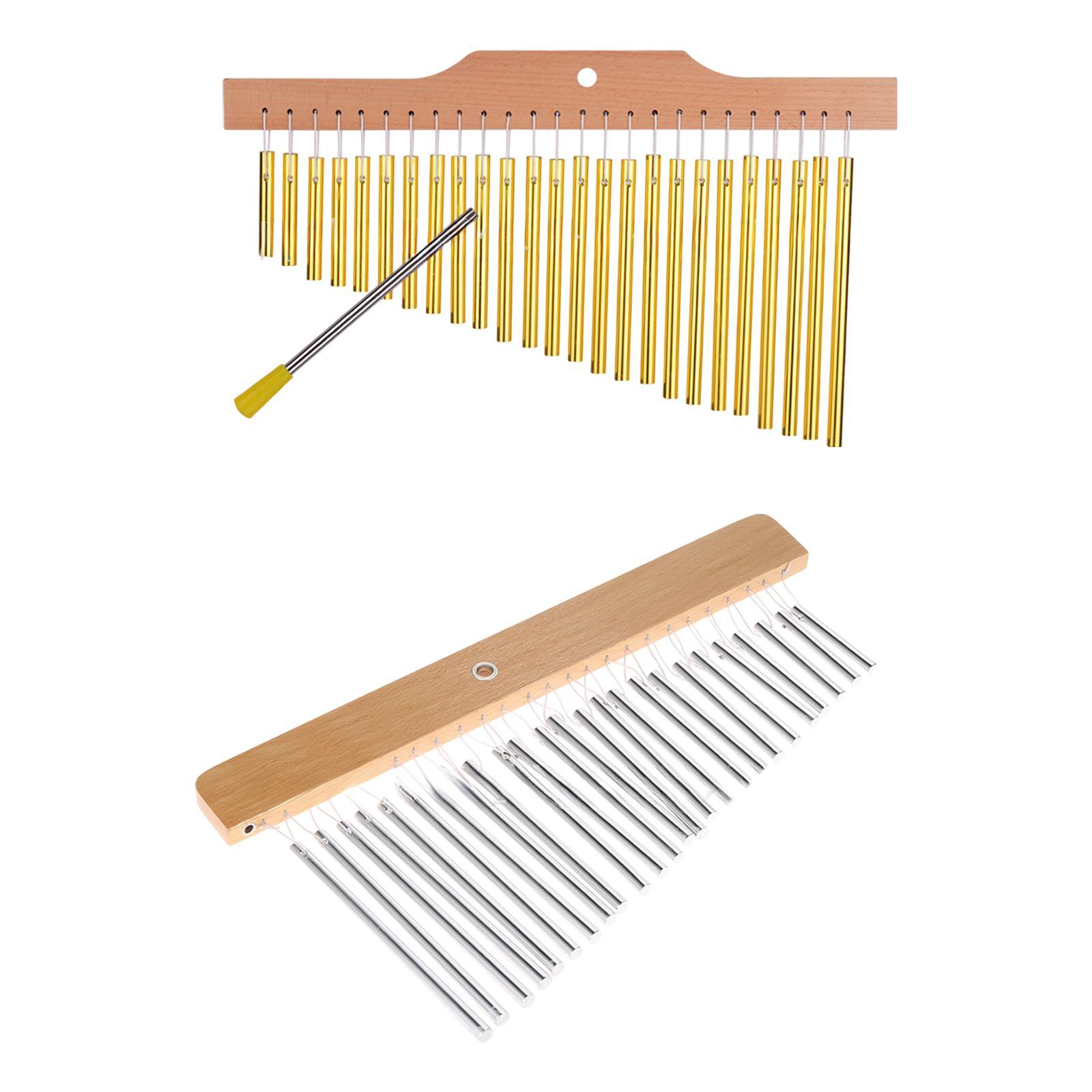 Celesta Musical Instrument - 25 Bar Chimes Percussion Portable Hand