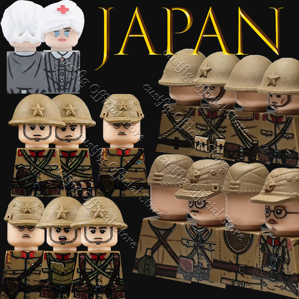 Bagpipe Practice Chanter - WW2 Military Army Japan Soldier Figure
