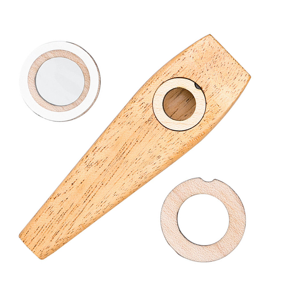 Musical Instrument Kazoo - 1Set Wooden Kazoo Musical Instrument for