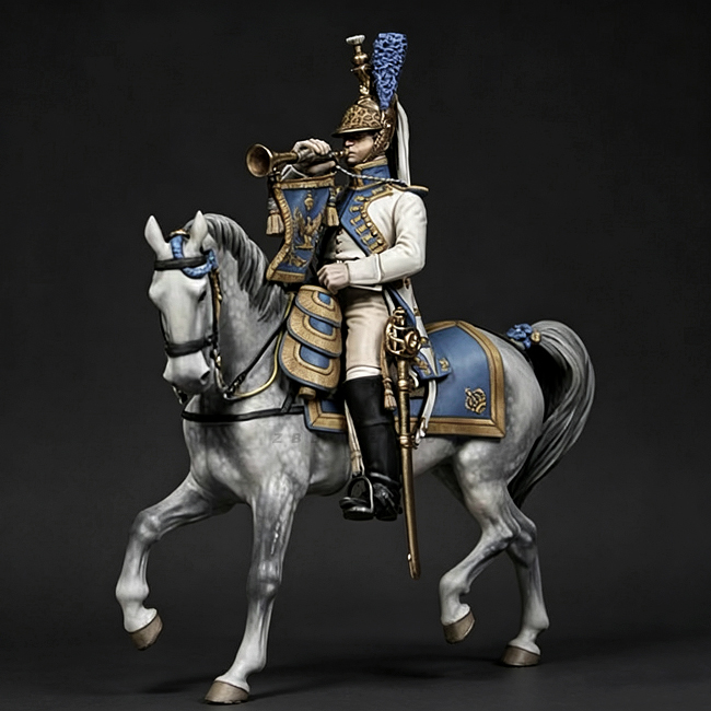 Bagpipe Practice Chanter - 1/32 Resin Soldier model kits figure