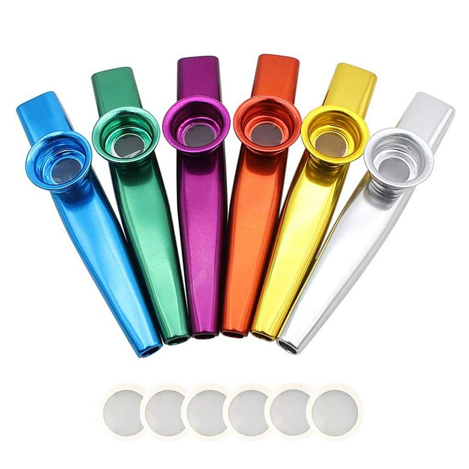 Musical Instrument Kazoo - Kazoo Golden Aluminum Alloy with Membrane