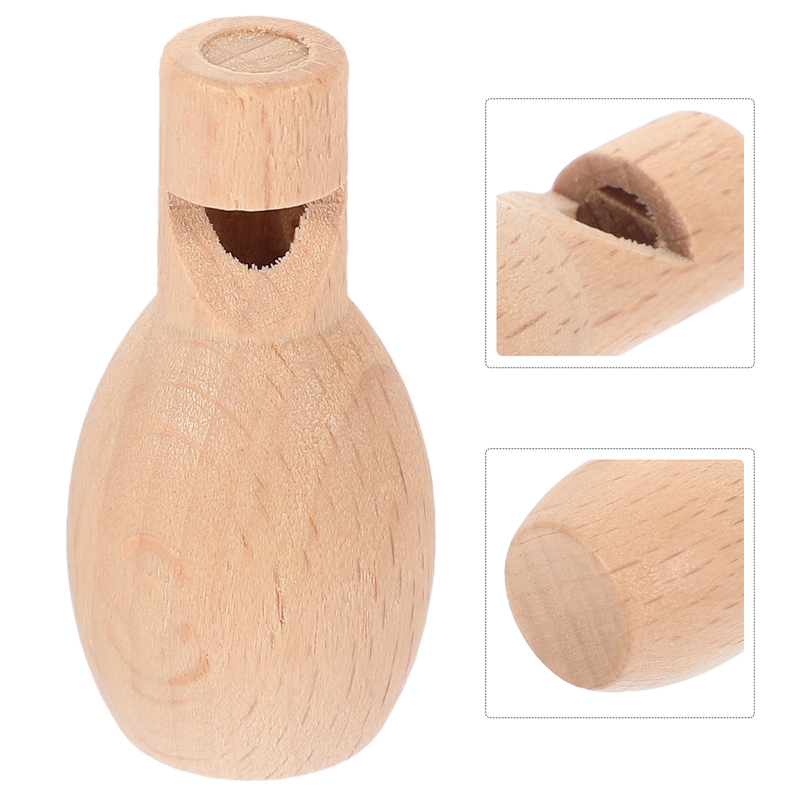 Musical Instrument Diy For Kids - Mini Unfinished Wooden Whistle Blank Surface