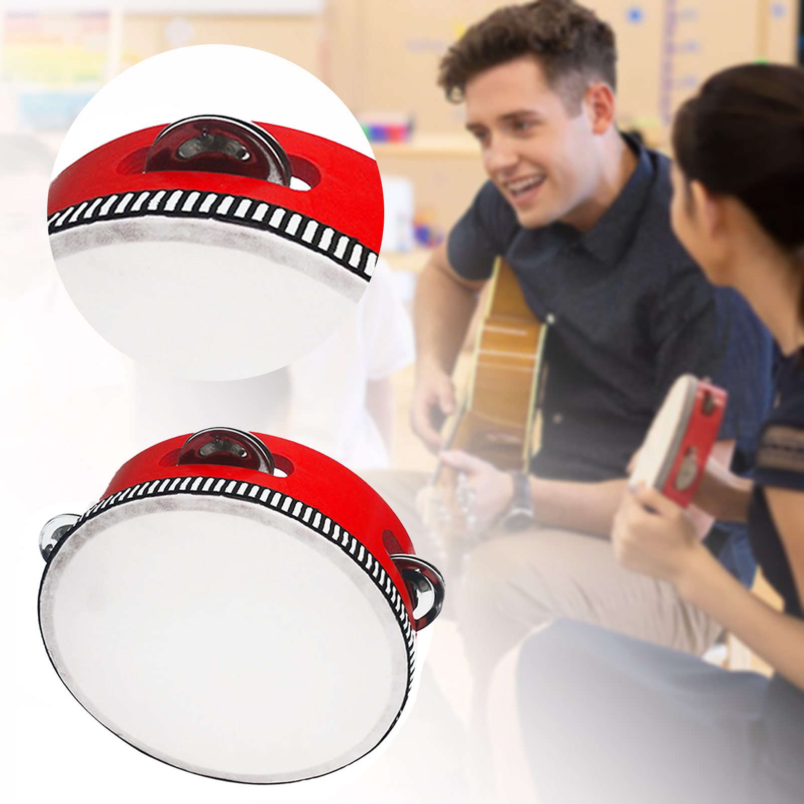 Tambourines For Children Porta - đánh giá và giá Musical Instrument Lute