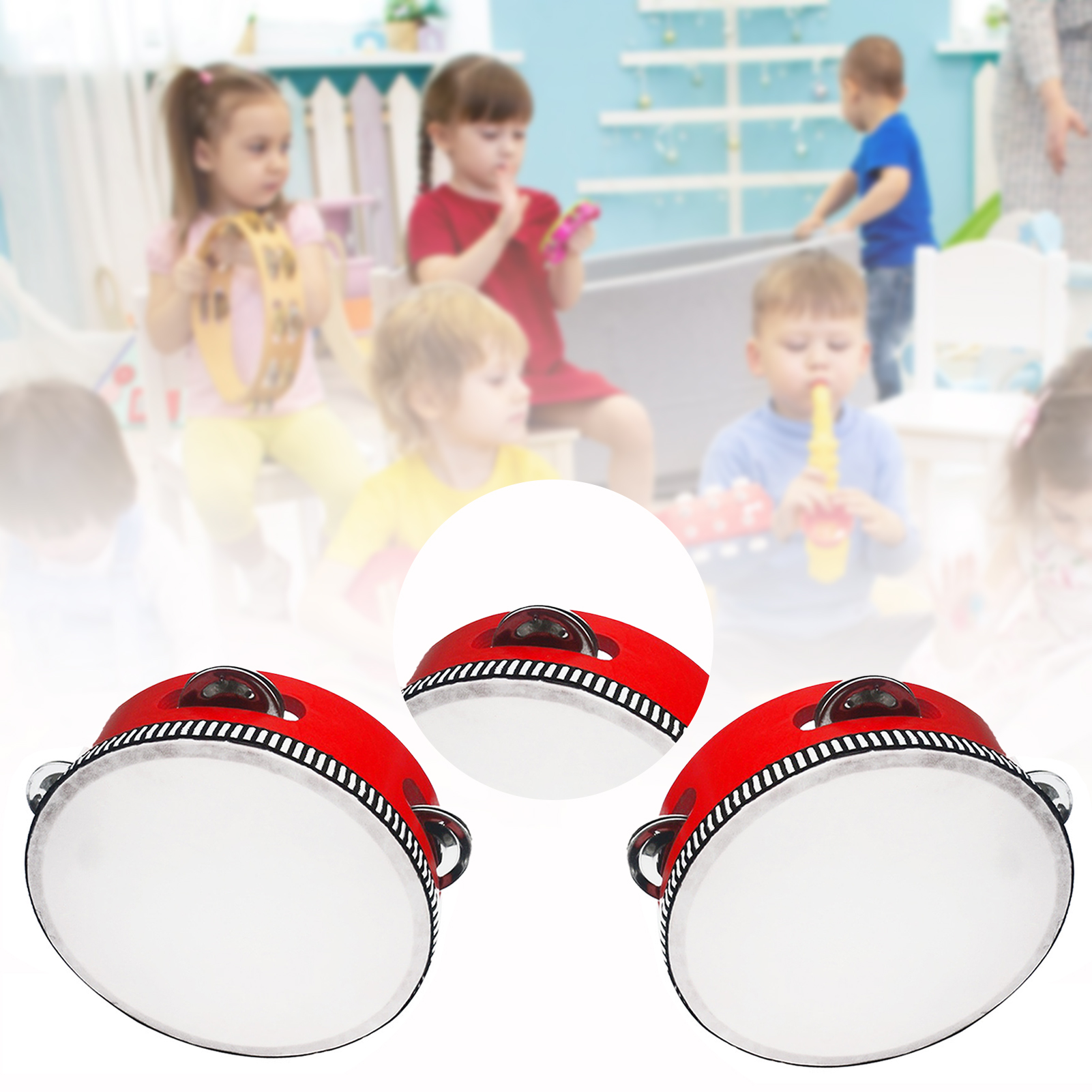 Tambourines For Children Porta - đánh giá và giá Musical Instrument Lute