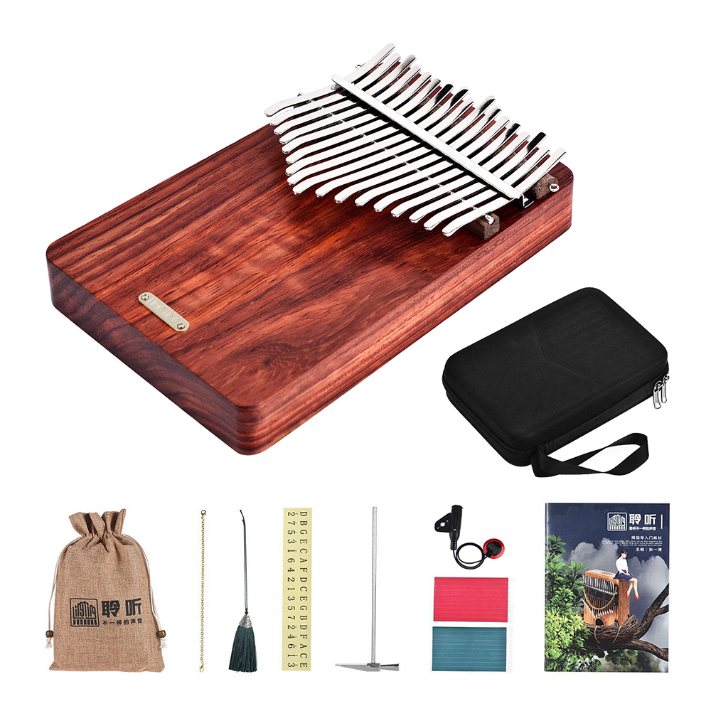 LINGTING 17 keys Kalimba Porta - đánh giá và giá A Musical Instrument With Keys
