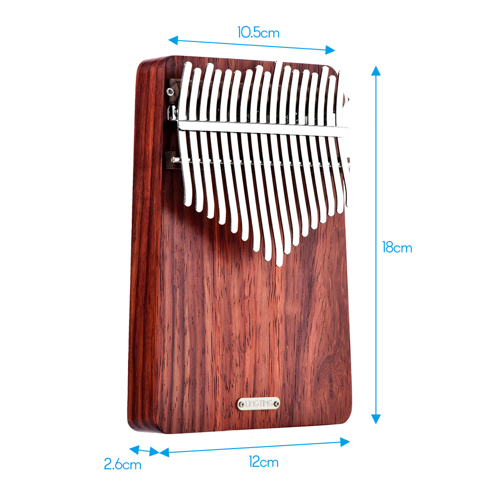 LINGTING 17 keys Kalimba Porta - đánh giá và giá A Musical Instrument With Keys