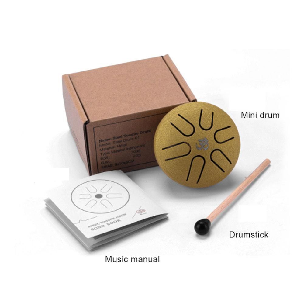 HLURU 3 Inches Steel Tongue Dr - đánh giá và giá Tongue Drum Steel