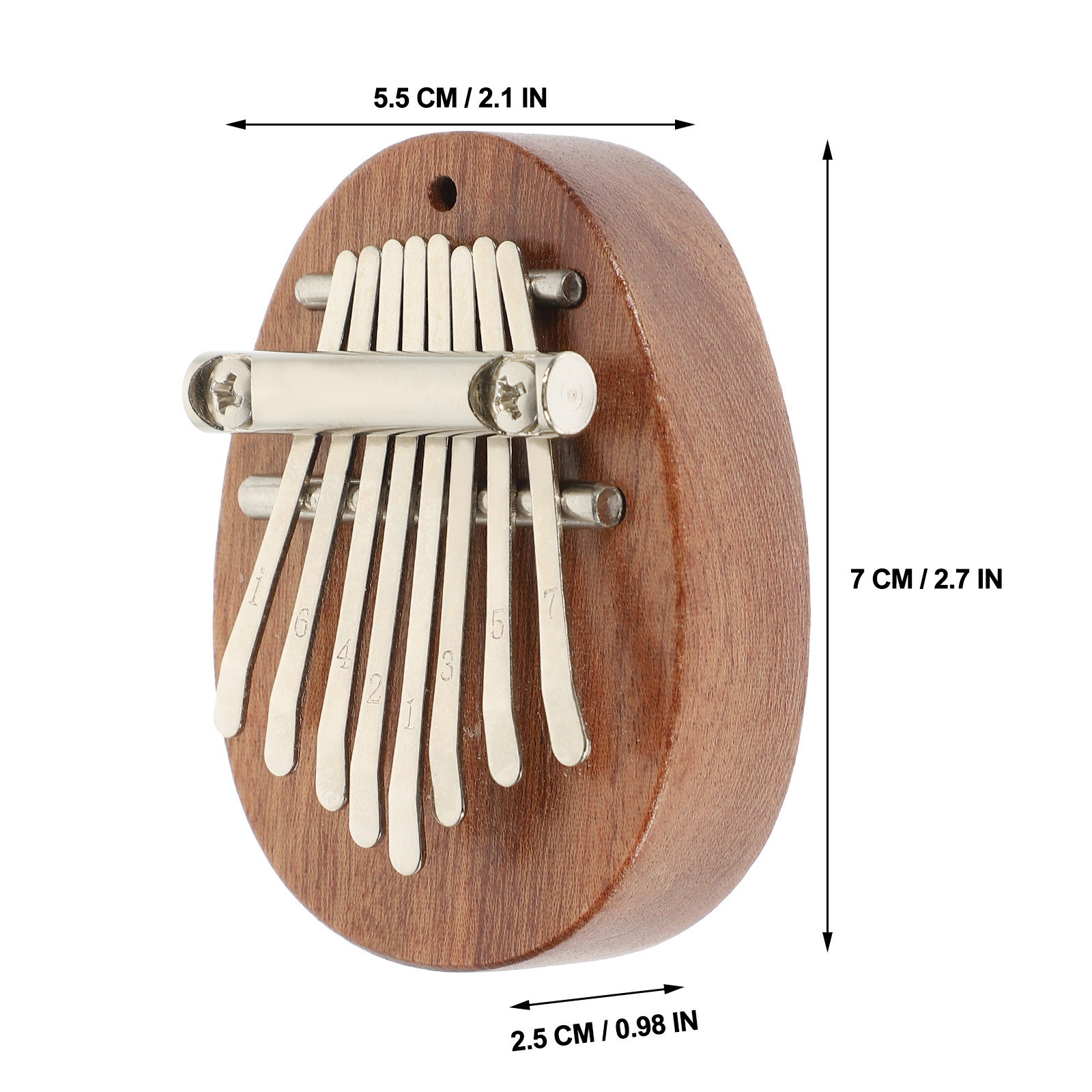1Set Kalimba Thumb Piano Mini  - đánh giá và giá A Musical Instrument With Keys