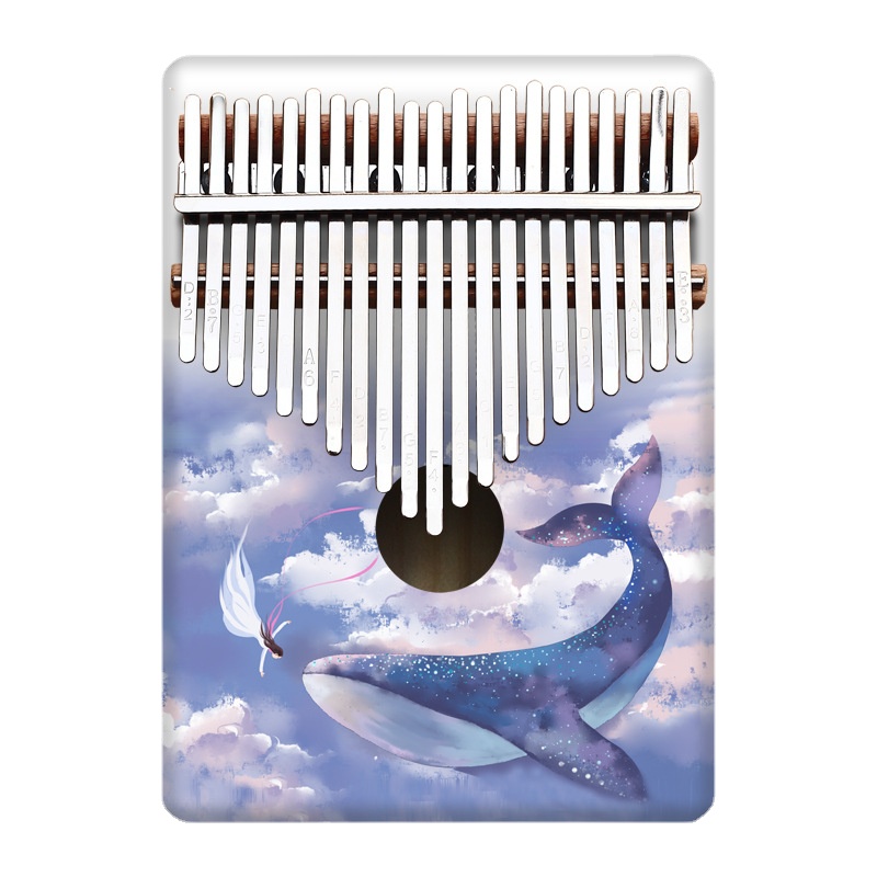 Colorful 21 Key Kalimba Kids C - đánh giá và giá A Musical Instrument With Keys