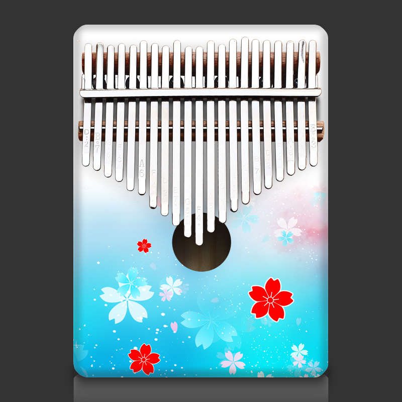 Colorful 21 Key Kalimba Kids C - đánh giá và giá A Musical Instrument With Keys