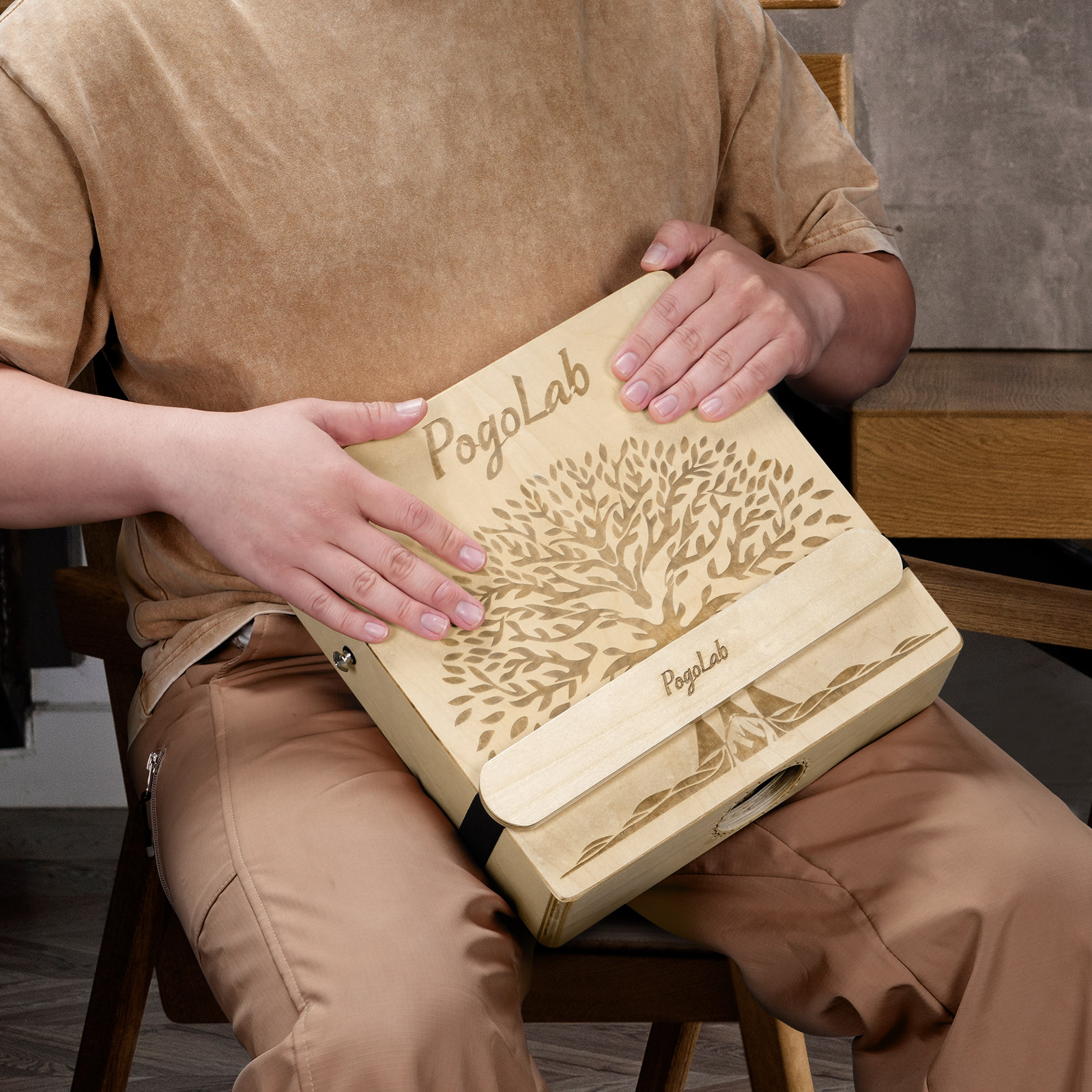 Pogolab Portable Cajon with Sn - đánh giá và giá Musical Instrument Cajon