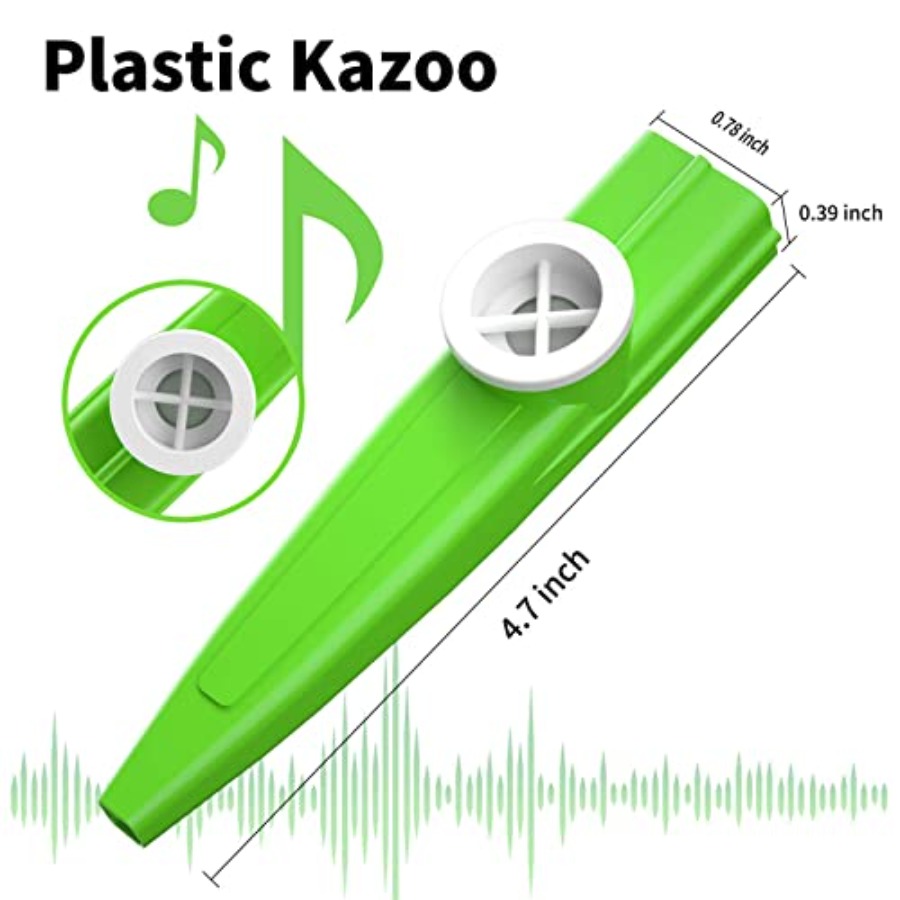 120 pcs 8 Colors Plastic Kazoo - đánh giá và giá Musical Instrument Kazoo