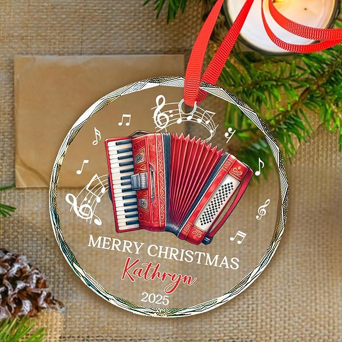 Accordion Lover Christmas Orna - đánh giá và giá Musical Instrument Xmas Ornaments