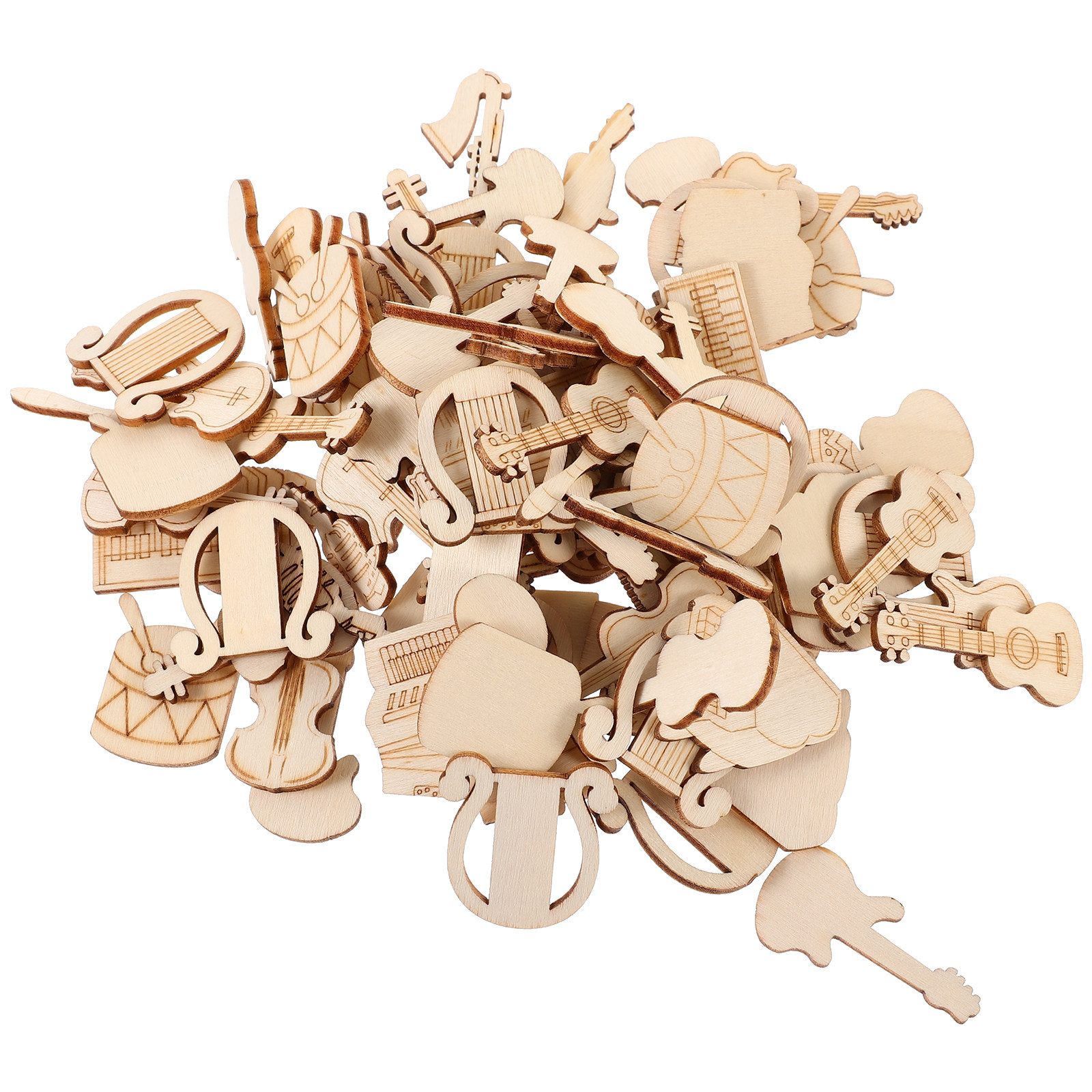 100Pcs Wooden Music Instrument - đánh giá và giá Musical Instrument Diy For Kids