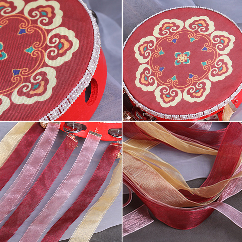 Decorative Tambourine with Col - đánh giá và giá Musical Instrument Lute
