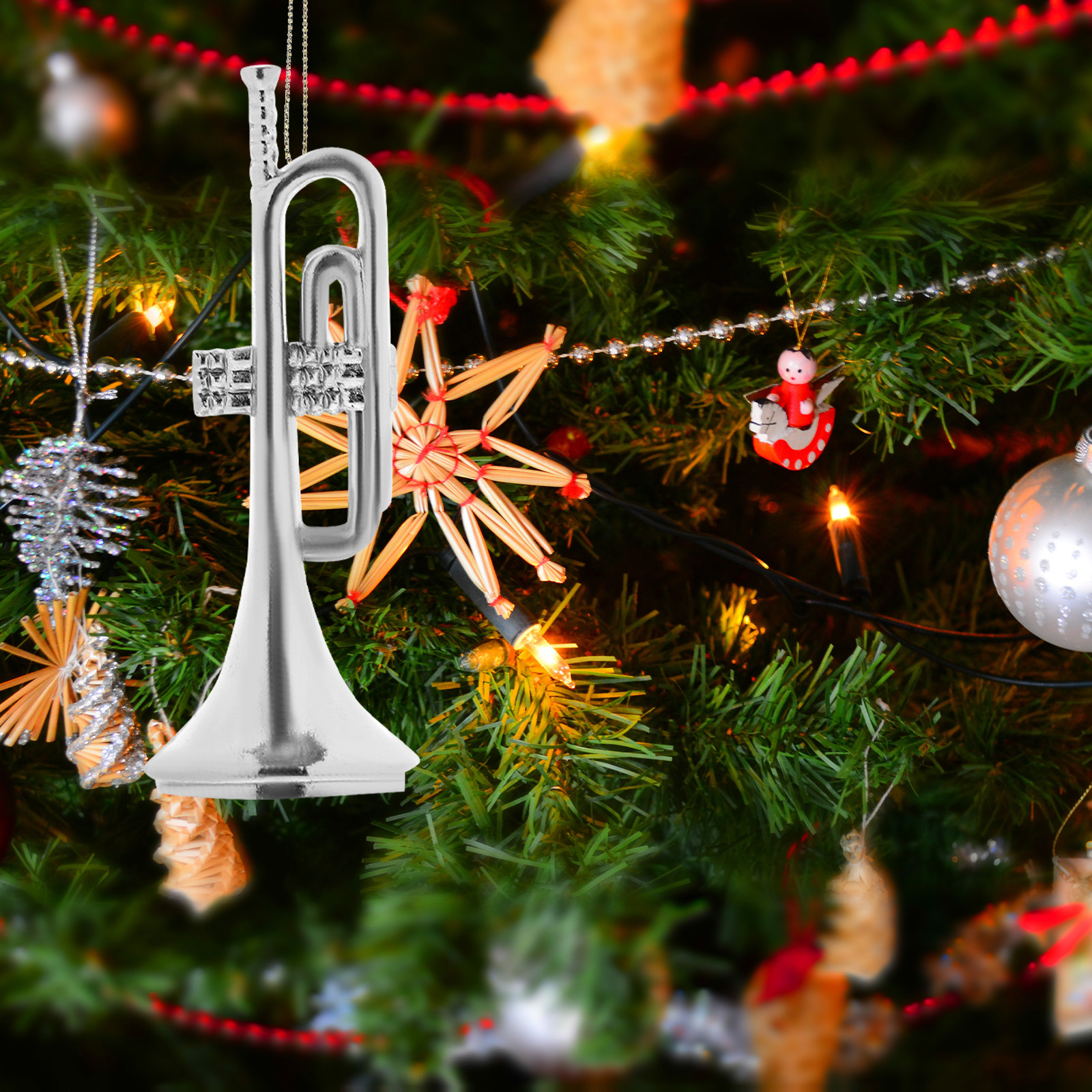 20Pcs Christmas Tree Ornaments - đánh giá và giá Musical Instrument Xmas Ornaments