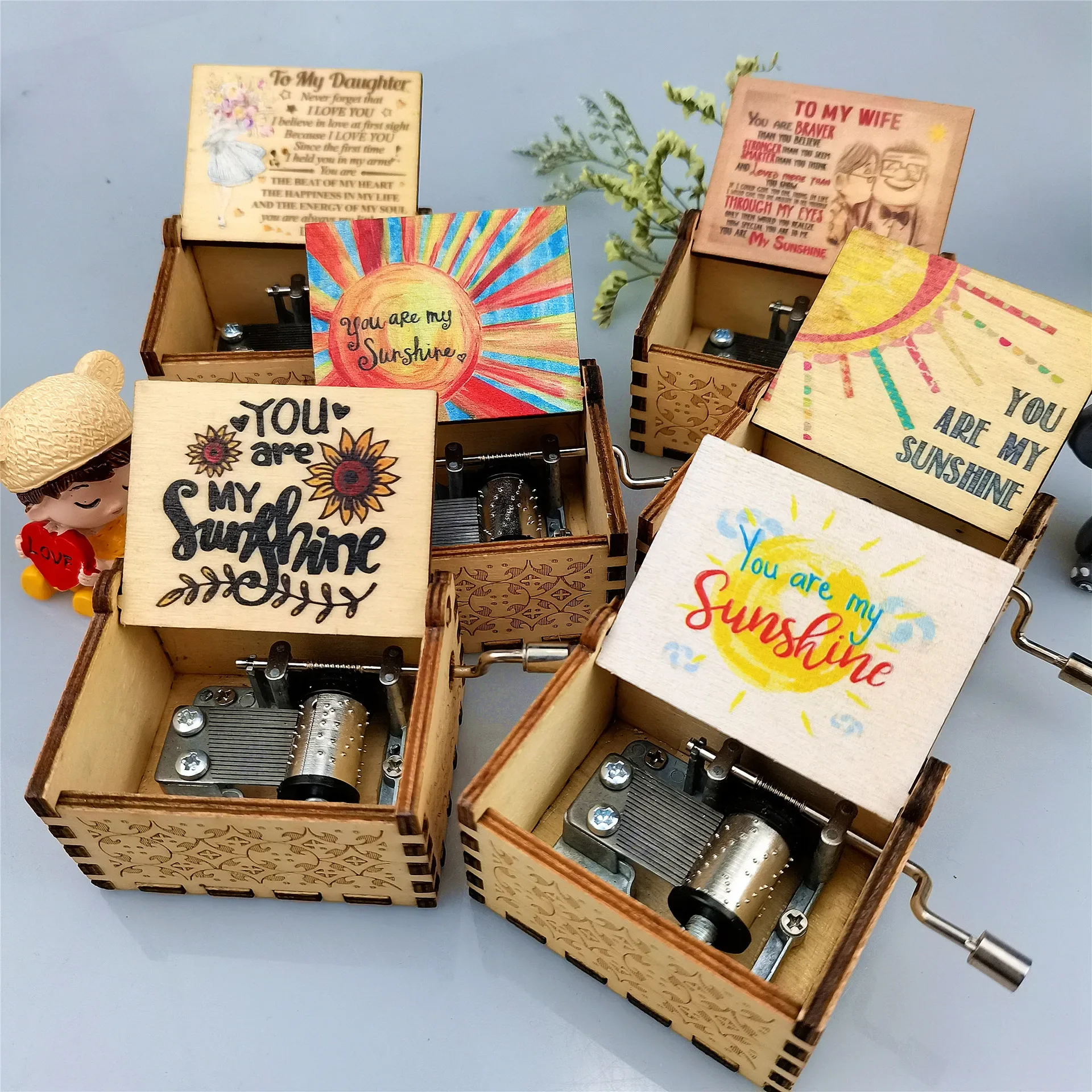 You Are My Sunshine Music Box  - đánh giá và giá Musical Instrument Cajon