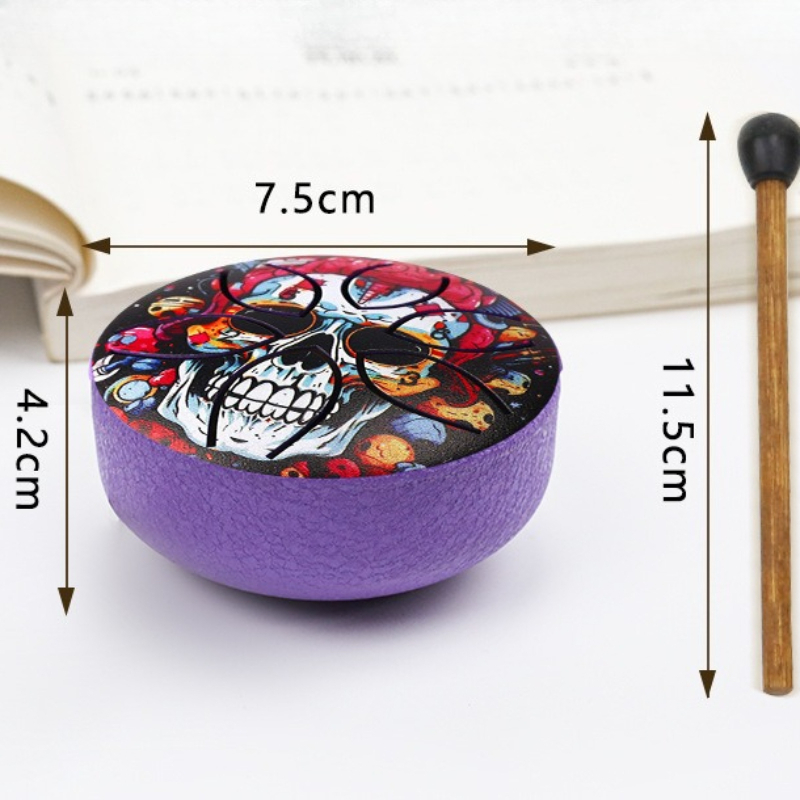 3 Inch Tongue Drum 6 Tone Mini - đánh giá và giá Tongue Drum Steel