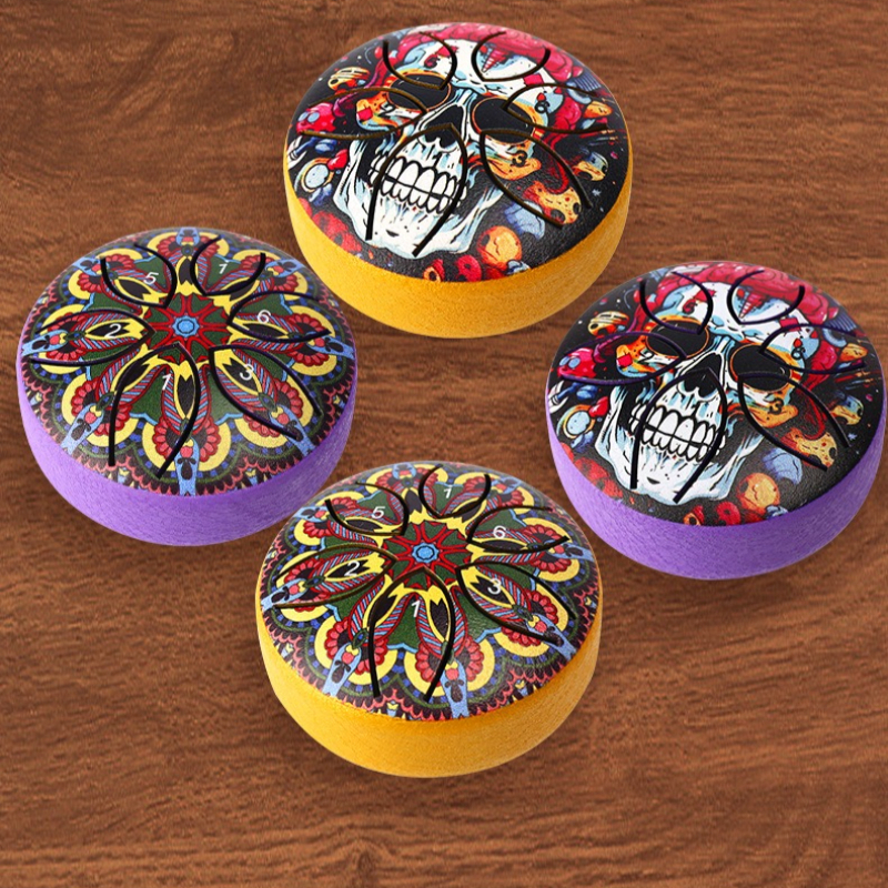 3 Inch Tongue Drum 6 Tone Mini - đánh giá và giá Tongue Drum Steel