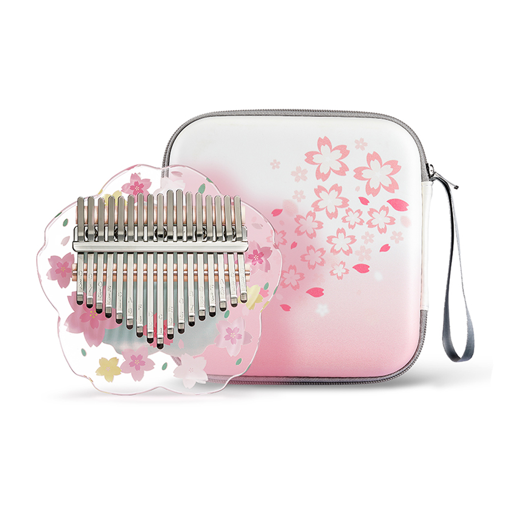 Hluru Kalimba 21 Keys with Cas - đánh giá và giá Musical Instrument Sounds