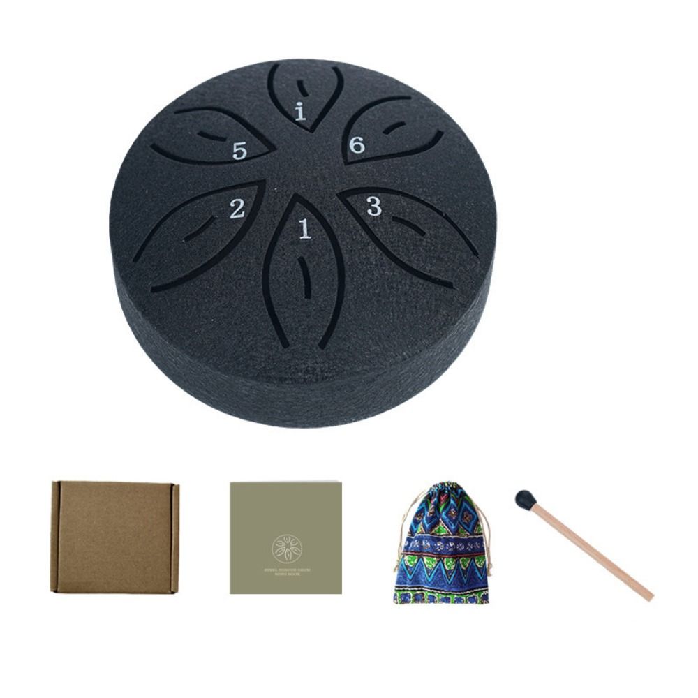6-Tone Steel Tongue Drum Set M - đánh giá và giá Tongue Drum Steel
