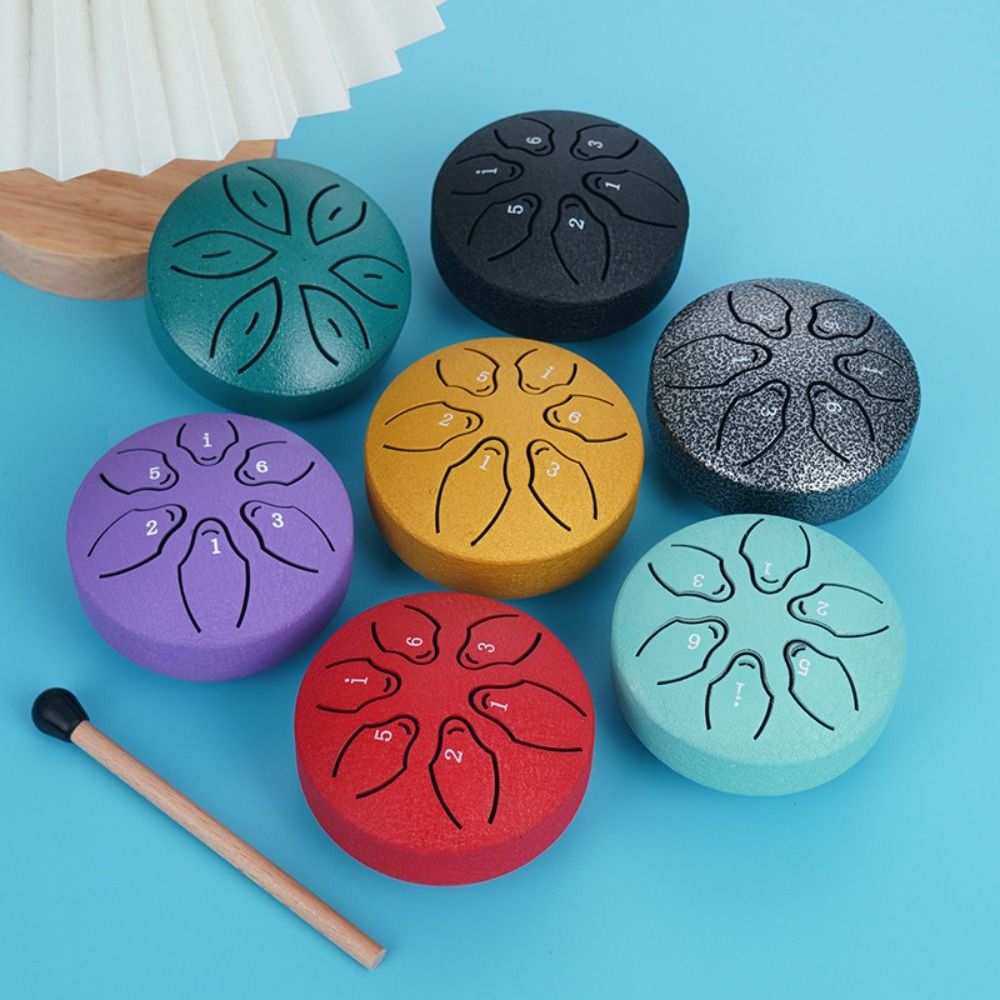6-Tone Steel Tongue Drum Set M - đánh giá và giá Tongue Drum Steel