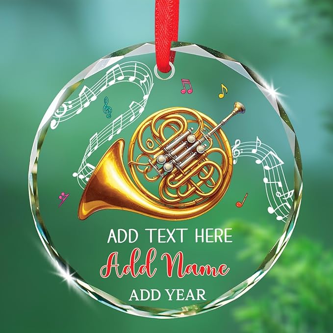 Musical Instrument Glass Ornam - đánh giá và giá Musical Instrument Xmas Ornaments
