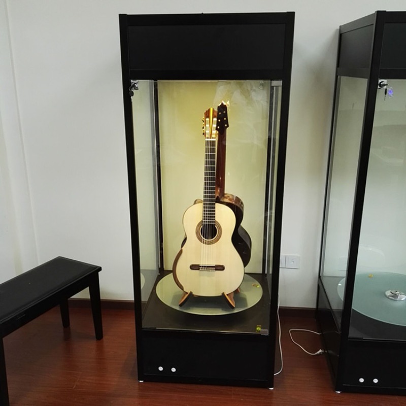 Guitar glass display cabinet p - đánh giá và giá Musical Instrument Glass