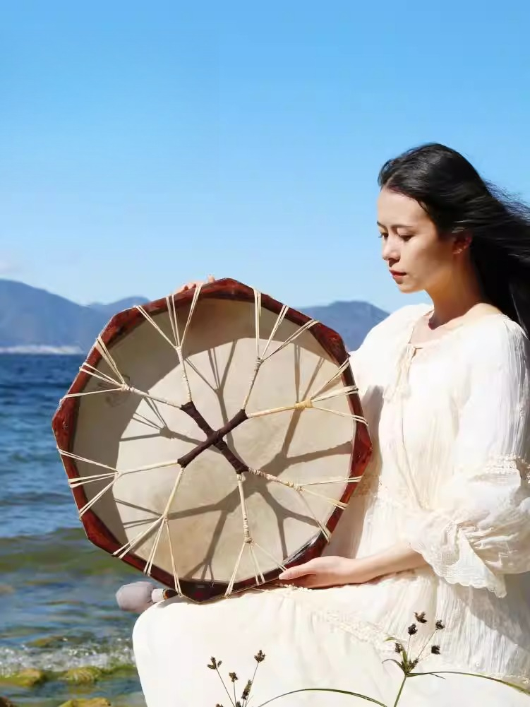 Goatskin Therapy Sound Drum In - đánh giá và giá Frame Drum Goat Skin