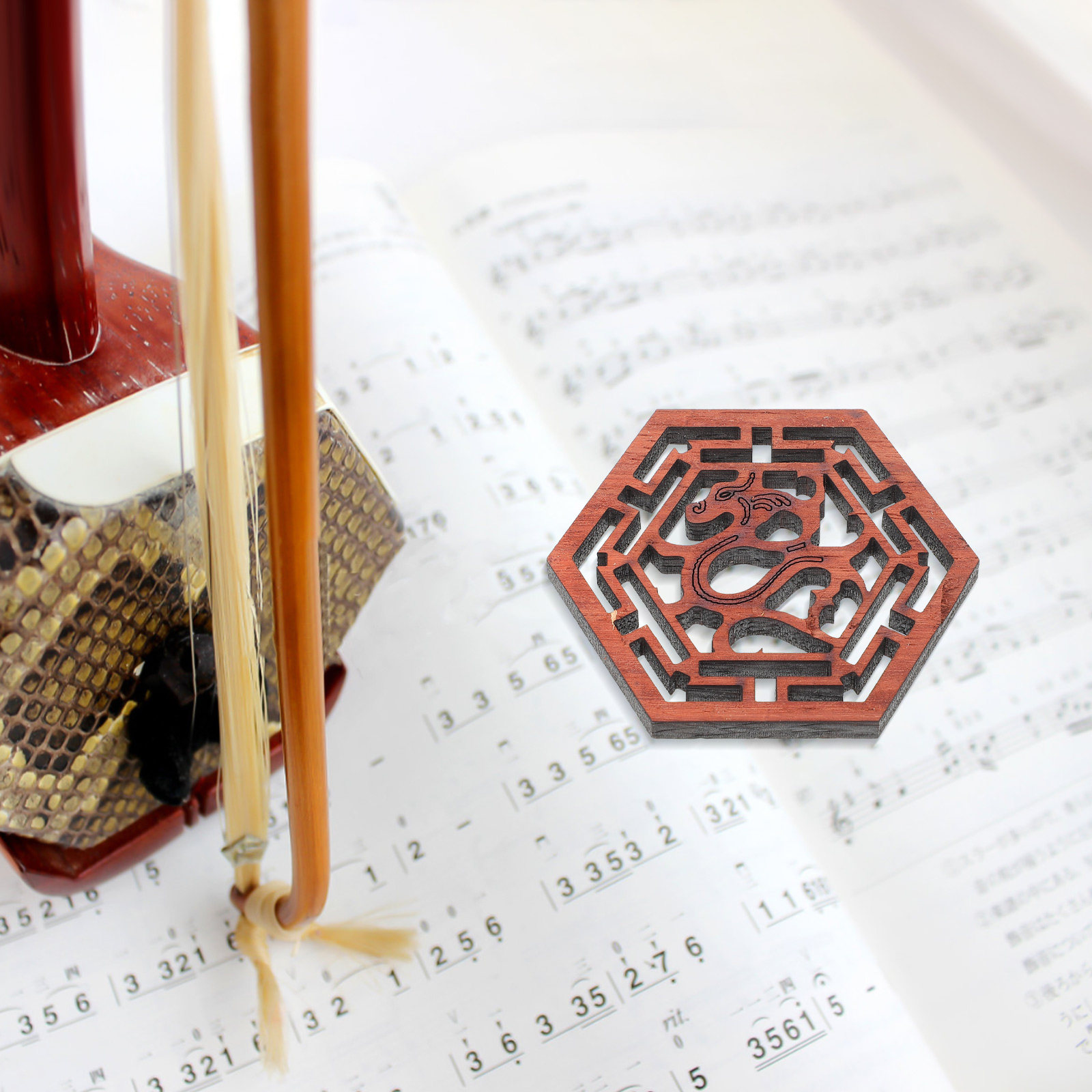 Rosewood Hexagonal Erhu Sound  - đánh giá và giá Erhu Violin Chinese