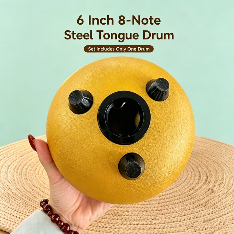 Steel tongue drum,6 Inch 8 Not - đánh giá và giá Tongue Drum Steel
