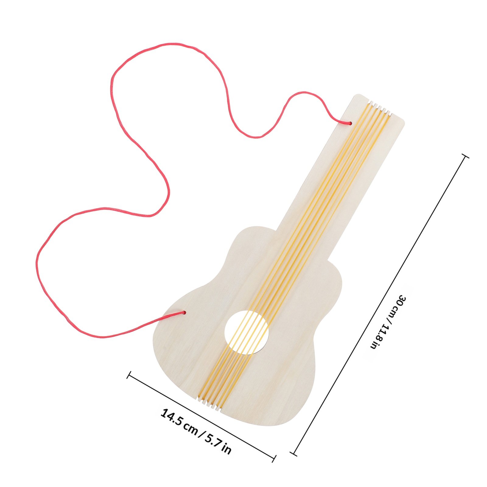 4Pcs Kindergarten Wooden Guita - đánh giá và giá Musical Instrument Diy For Kids