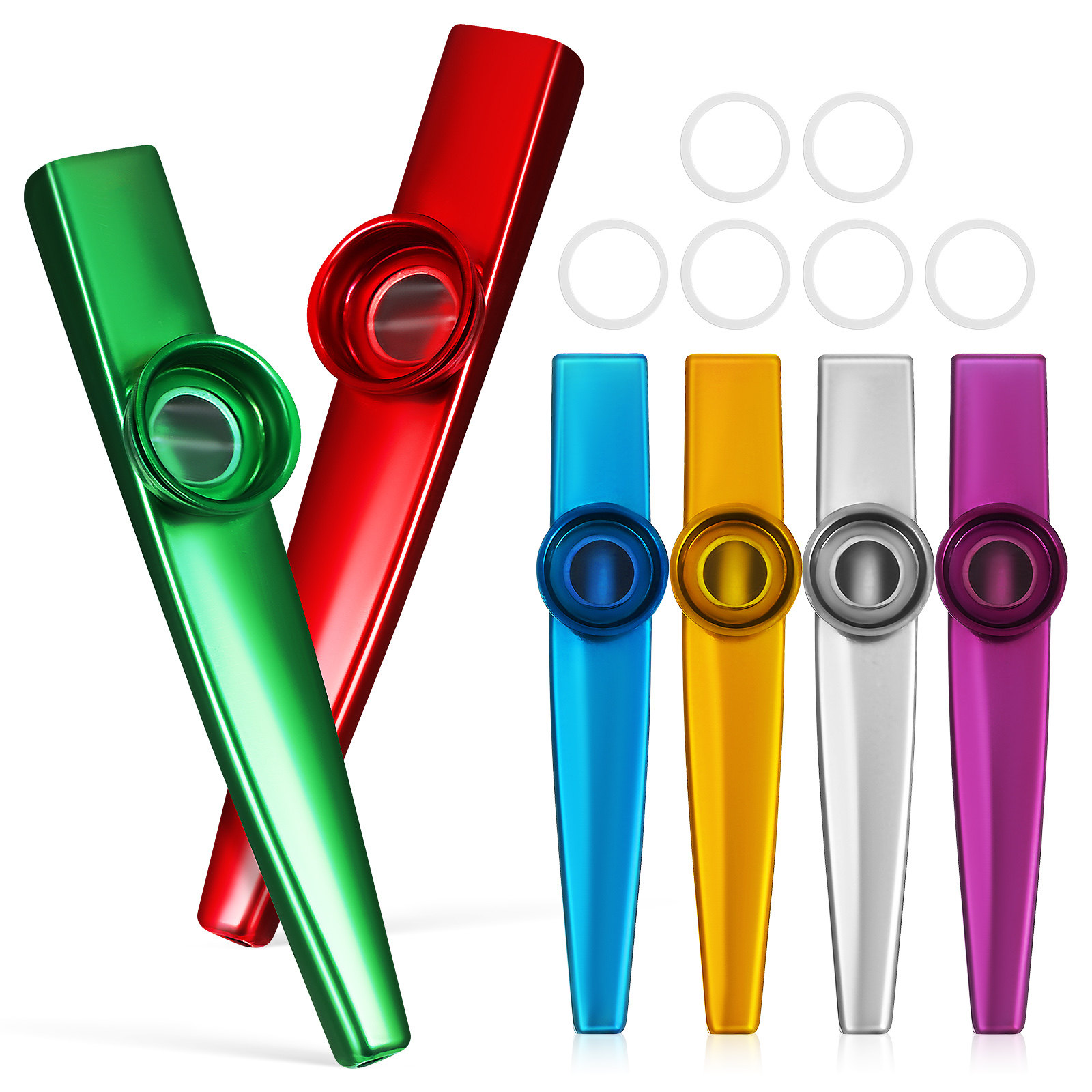 6Pcs Kazoo Set Beginner Kazoos - đánh giá và giá Musical Instrument Kazoo