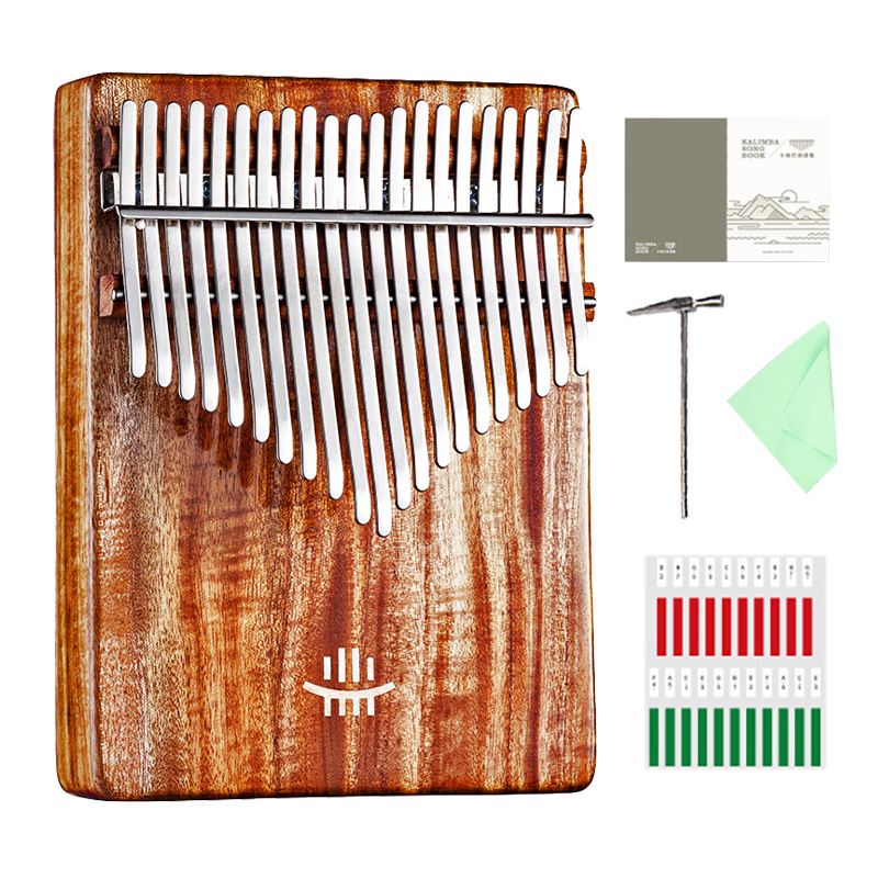 Hluru Kalimba 17 Keys with Hol - đánh giá và giá A Musical Instrument With Keys