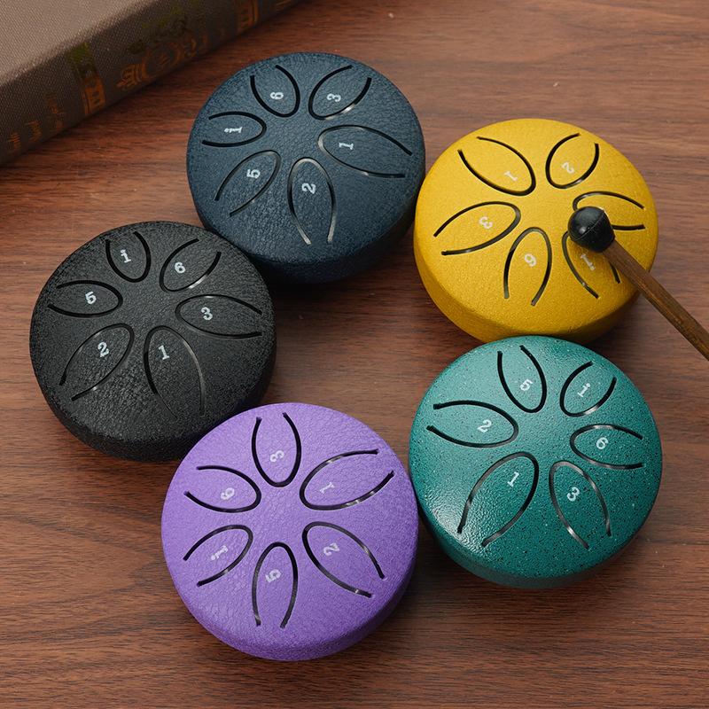 Mini Metal Steel Tongue Drum 3 - đánh giá và giá Tongue Drum Steel