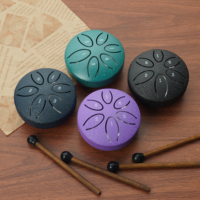 Mini Metal Steel Tongue Drum 3 - đánh giá và giá Tongue Drum Steel