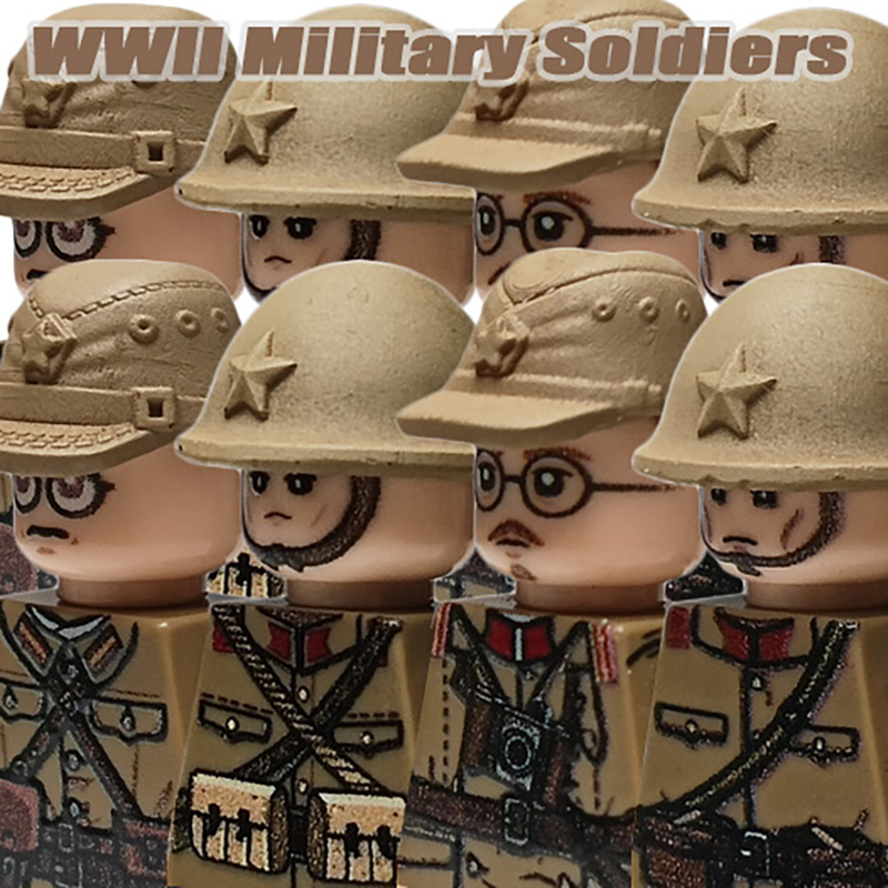 MOC WW2 Soldiers Figures Build - đánh giá và giá Bagpipe Practice Chanter
