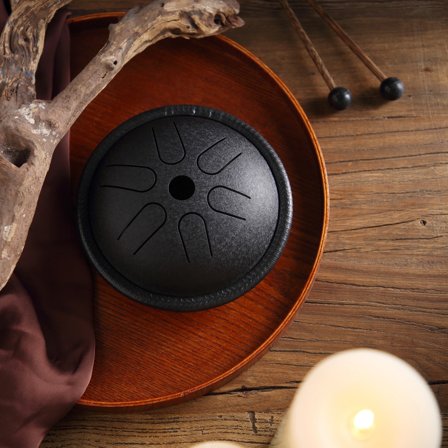 5.5 Inches Mini Steel Tongue D - đánh giá và giá Tongue Drum Steel
