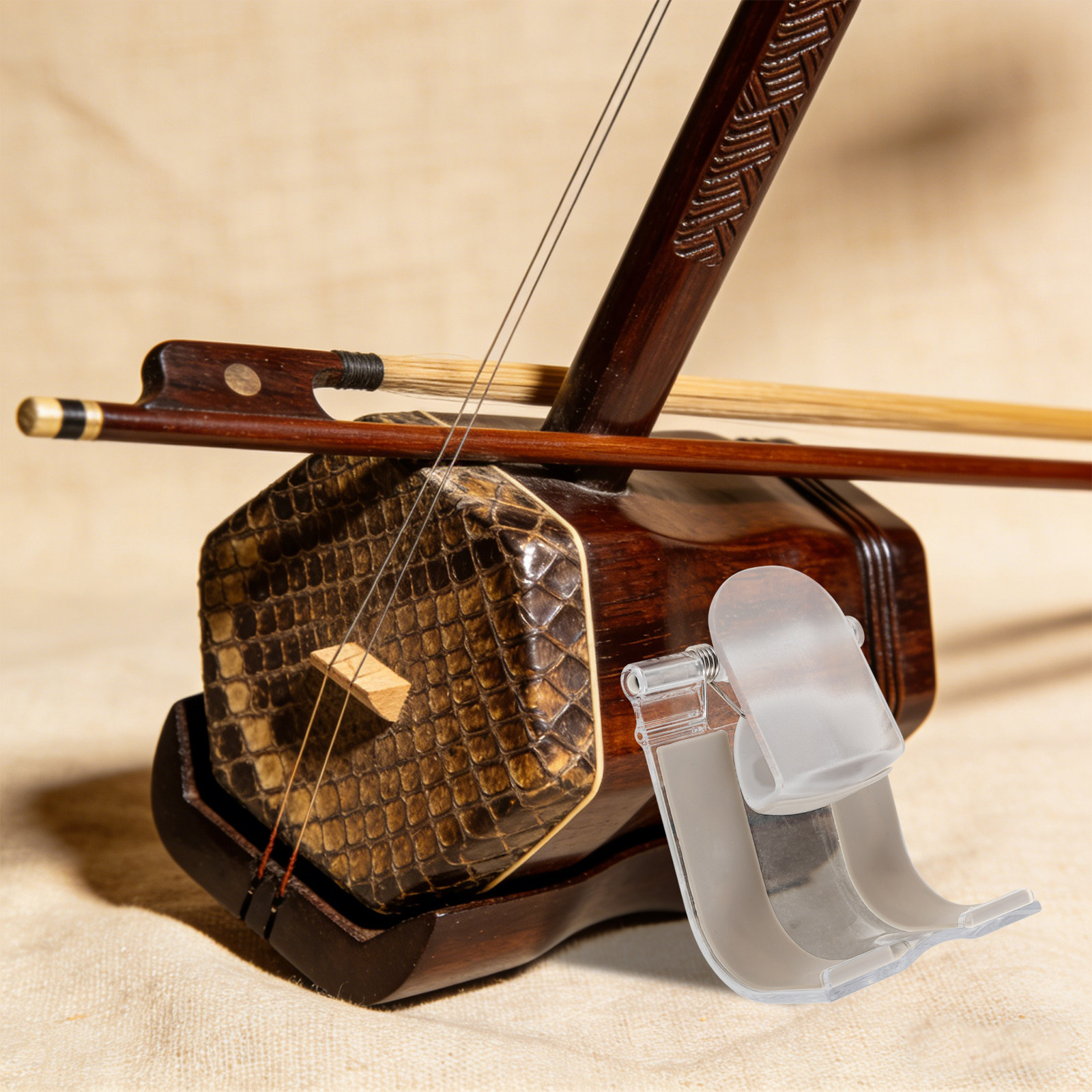 Transparent Erhu Waist Stand E - đánh giá và giá Erhu Violin Chinese