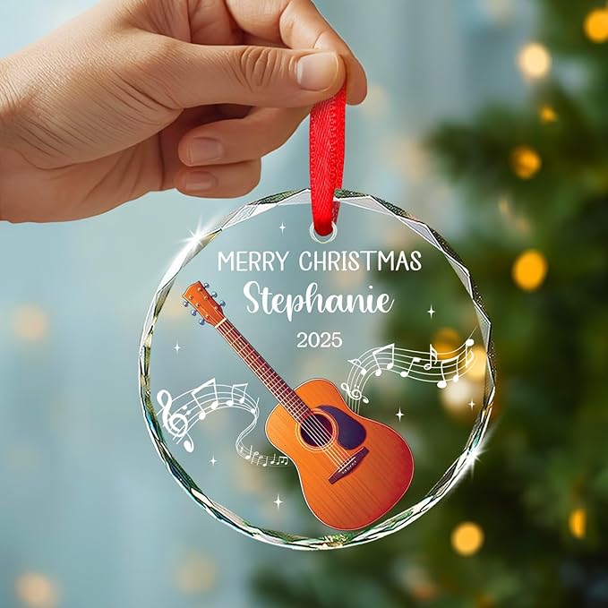 Custom Guitar Musical Instrume - đánh giá và giá Musical Instrument Xmas Ornaments