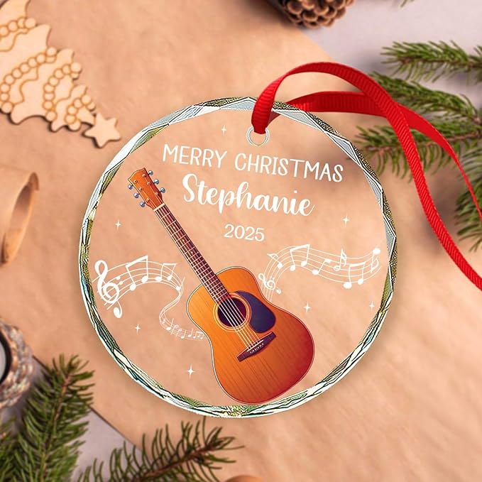 Custom Guitar Musical Instrume - đánh giá và giá Musical Instrument Xmas Ornaments